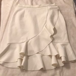 White skirt